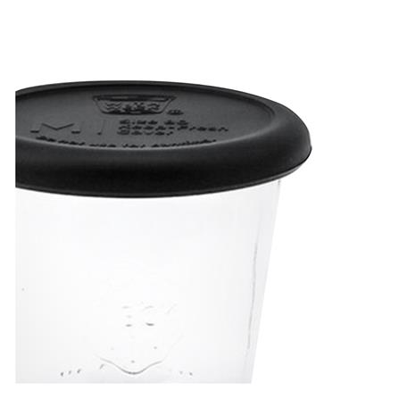 ขวดโหลแก้วฝาดึง WECK MOLD 290 มล. สีดำ/ใส_2