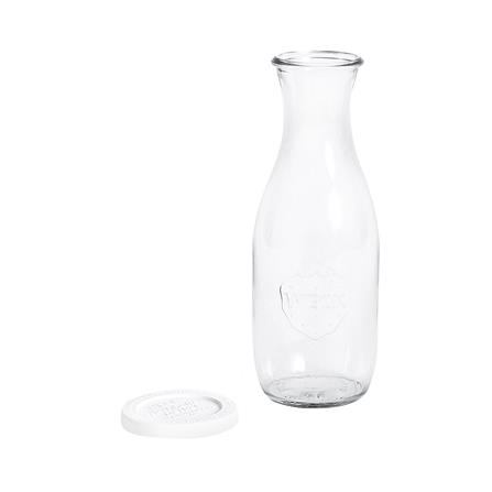 ขวดโหลแก้วฝาดึง WECK JUICE 1062 มล. สีขาว/ใส_1