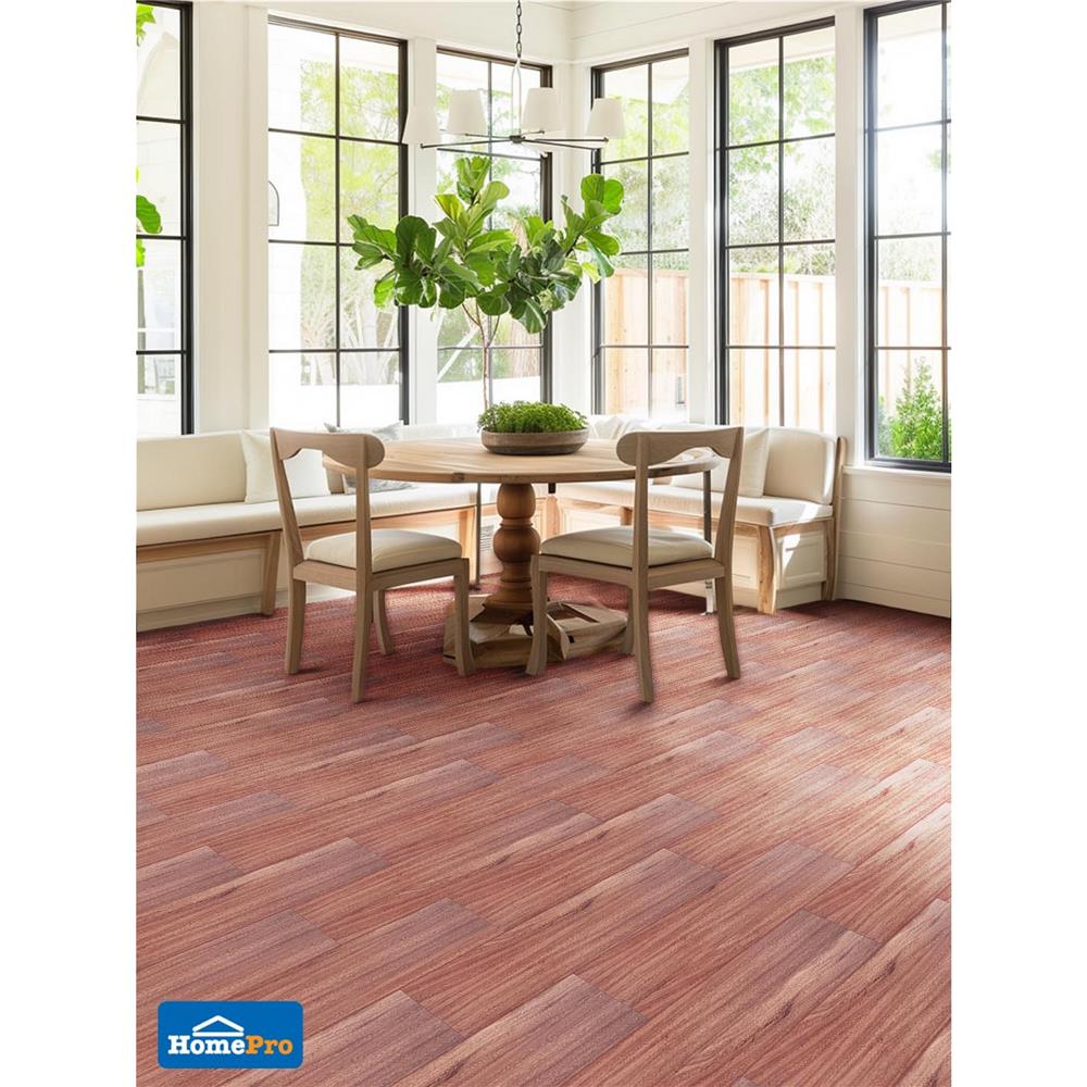 กระเบื้องพื้น 15x60 ซม. MAXIMUS เฮย์วู้ด น้ำตาลแดง A 1 ตร.ม.