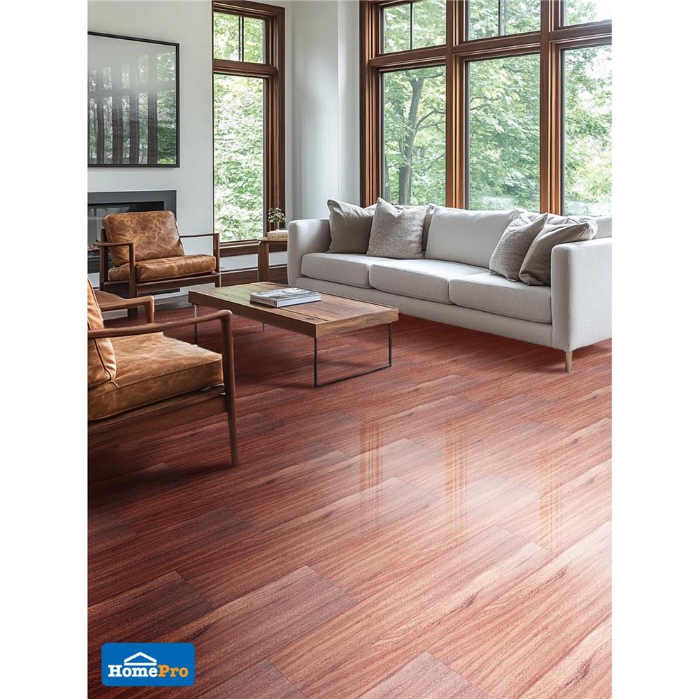 กระเบื้องพื้น 15x60 ซม. MAXIMUS เฮย์วู้ด น้ำตาลแดง A 1 ตร.ม.