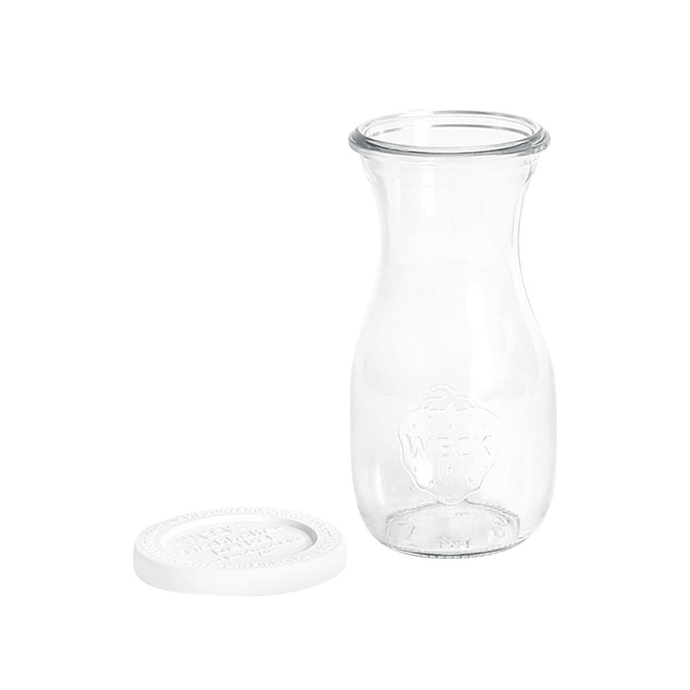 ขวดโหลแก้วฝาดึง WECK JUICE 290 มล. สีขาว/ใส