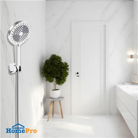 ชุดฝักบัวสายอ่อน 3 ระดับ HONS SS315-CH สีโครม_3