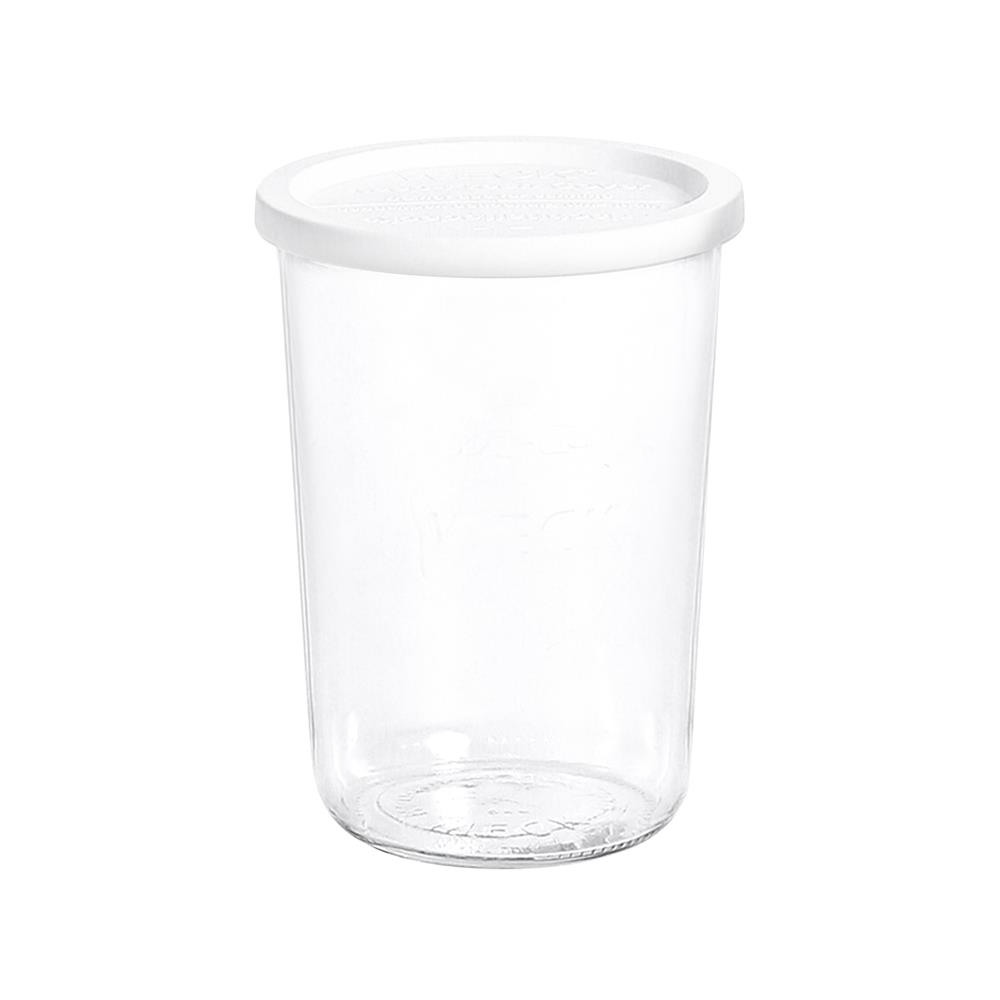 ขวดโหลแก้วฝาดึง WECK MOLD 850 มล. สีขาว/ใส