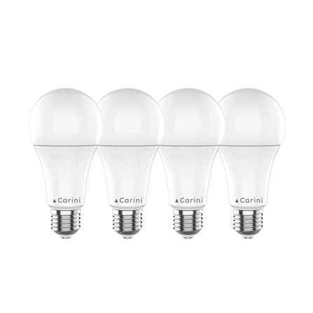 หลอด LED CARINI A65 ECOLIFE 15 วัตต์ DAYLIGHT E27 แพ็ก 4 ชิ้น_0