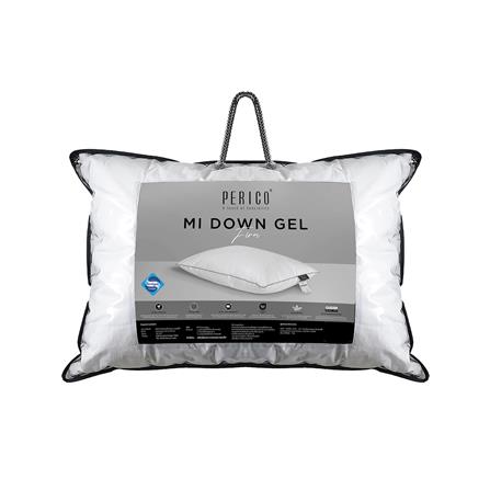 หมอนหนุน ขนห่านเทียม PERICO MI DOWN GEL FIRM 19x29 นิ้ว สีขาว_3
