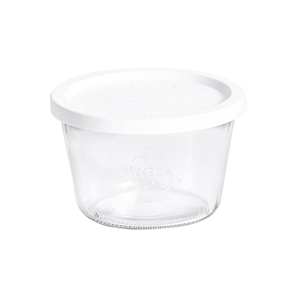 ขวดโหลแก้วฝาดึง WECK MOLD 370 มล. สีขาว/ใส