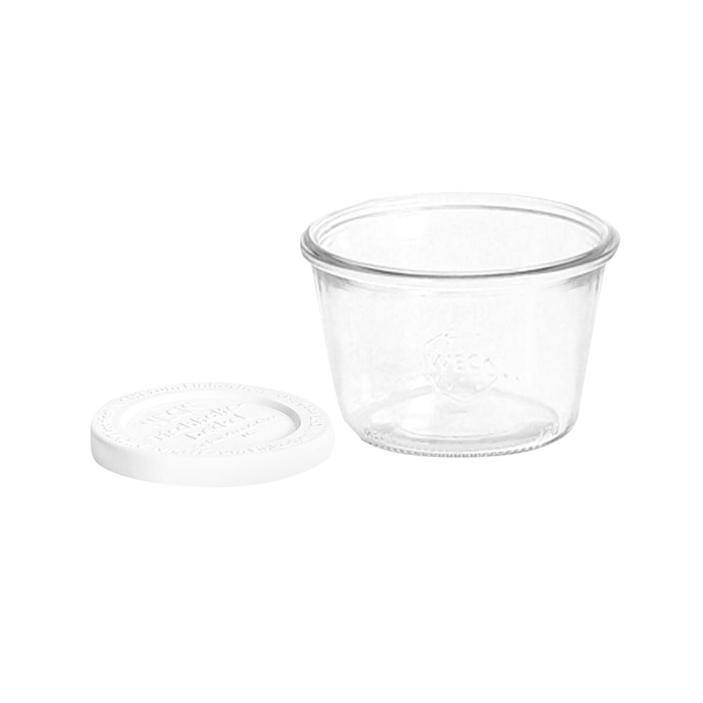 ขวดโหลแก้วฝาดึง WECK MOLD 370 มล. สีขาว/ใส