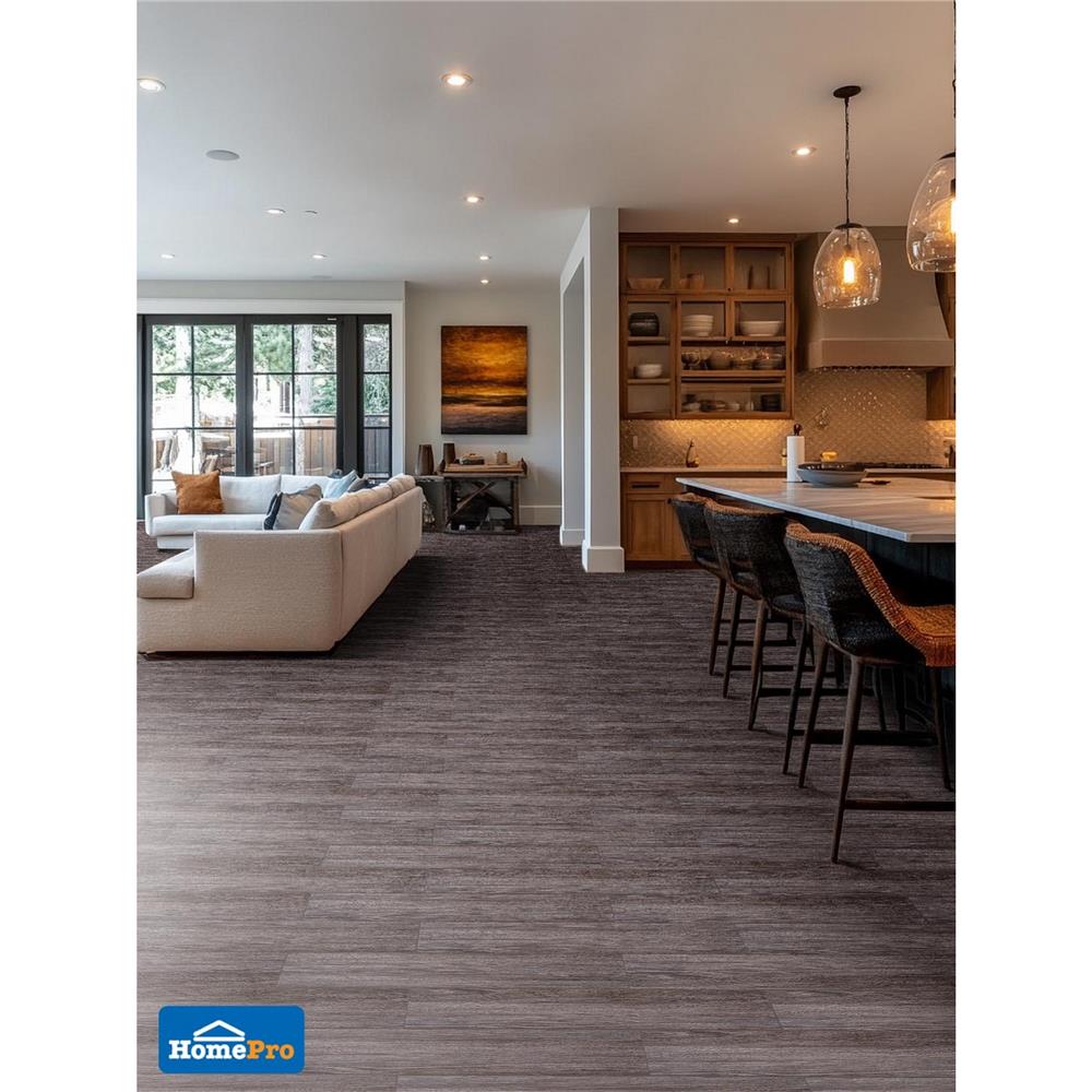 กระเบื้องพื้น 15x60 ซม. MAXIMUS เฮย์วู้ด น้ำตาลเข้ม A 1 ตร.ม.