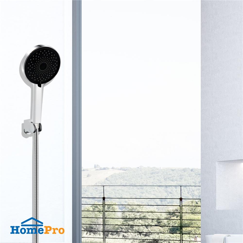 ชุดฝักบัวสายอ่อน 3 ระดับ HONS SS316-CH สีโครม