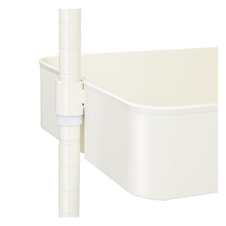 ชั้นวางของ 3 ชั้น มีล้อ STACKO WENDY 41.2x32.7x81 ซม. สีขาว_4