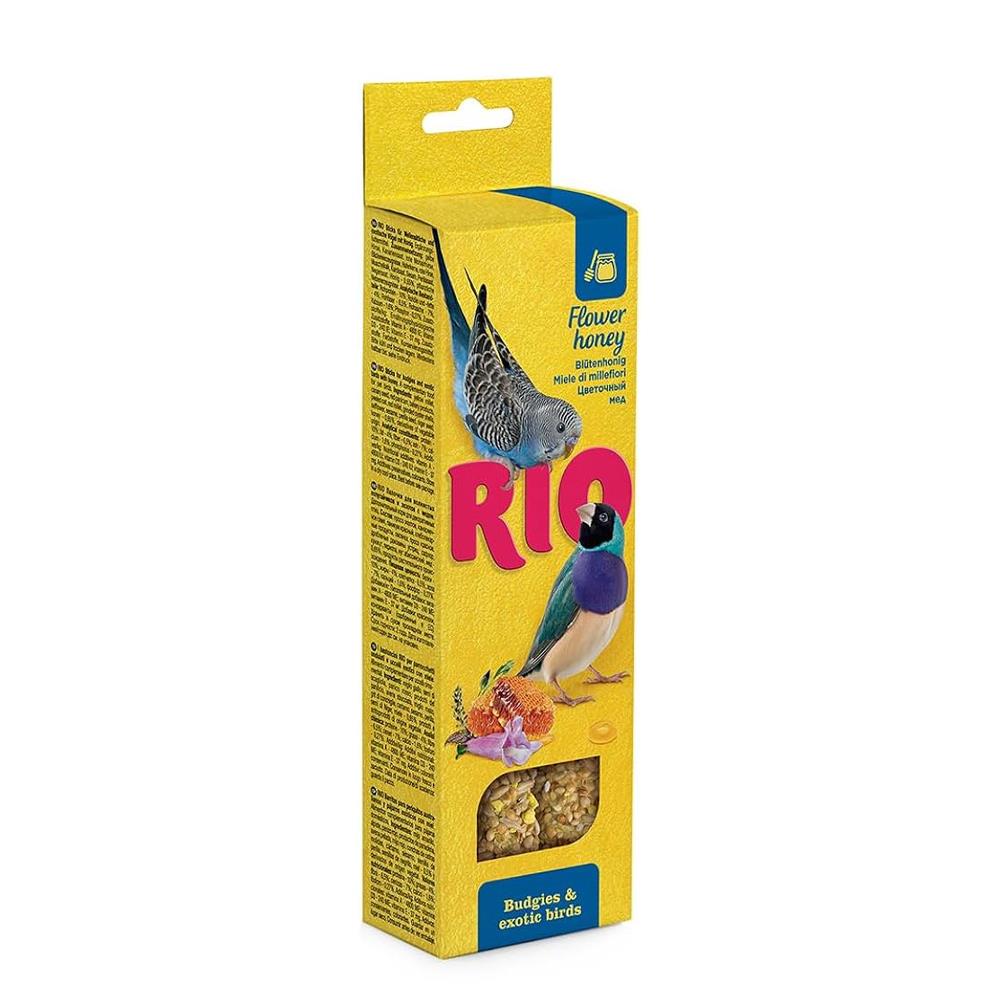 ขนมนกหงส์หยก RIO STICKS FOR BUDGIES WITH HONEY
