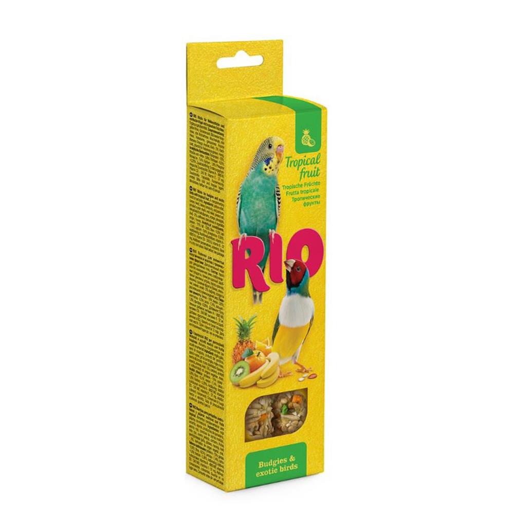 ขนมนกหงส์หยก RIO STICKS FOR BUDGIES WITH FRUIT