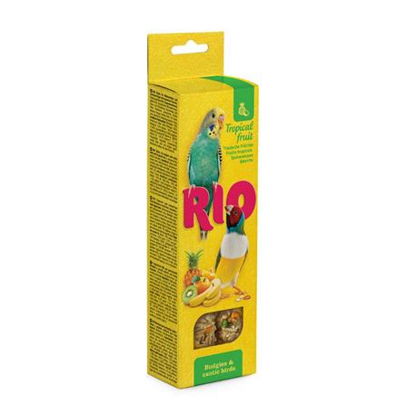 ขนมนกหงส์หยก RIO STICKS FOR BUDGIES WITH FRUIT_0