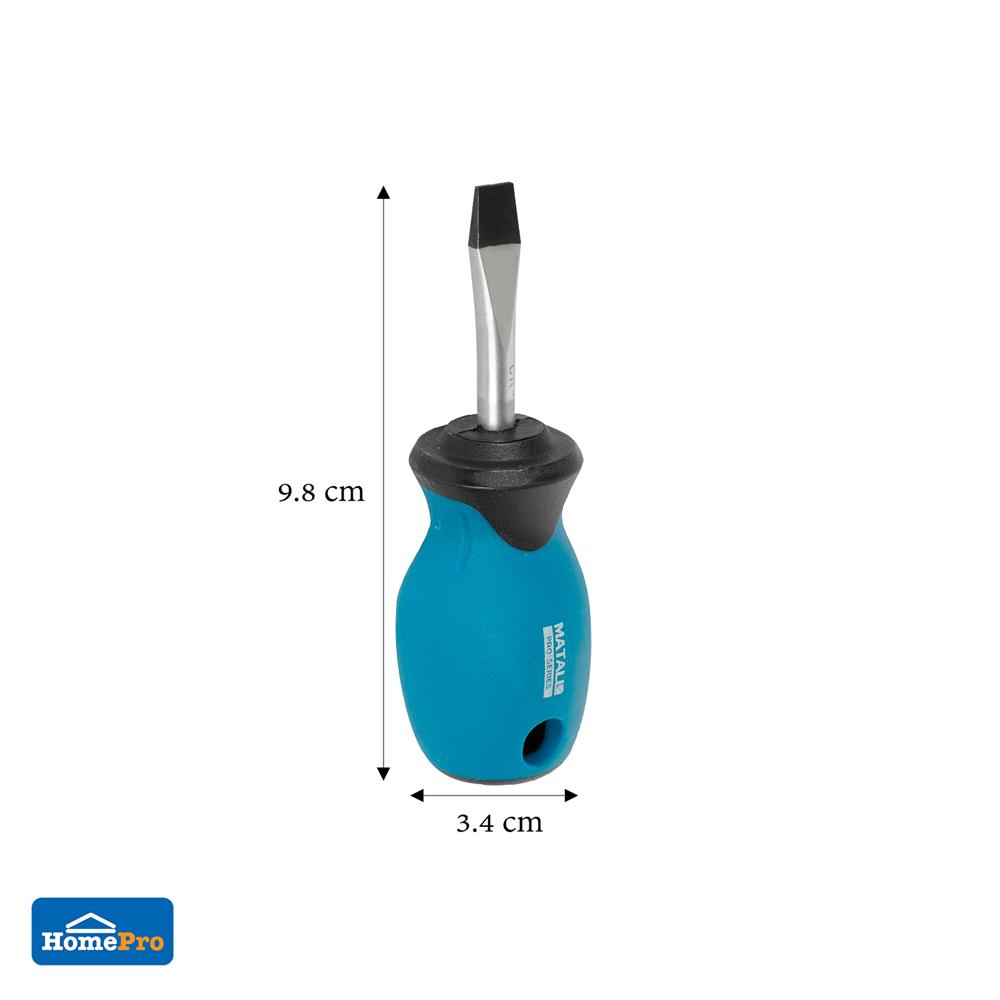 ไขควงหัวแบน MATALL PRO GS021215 1.5 นิ้ว