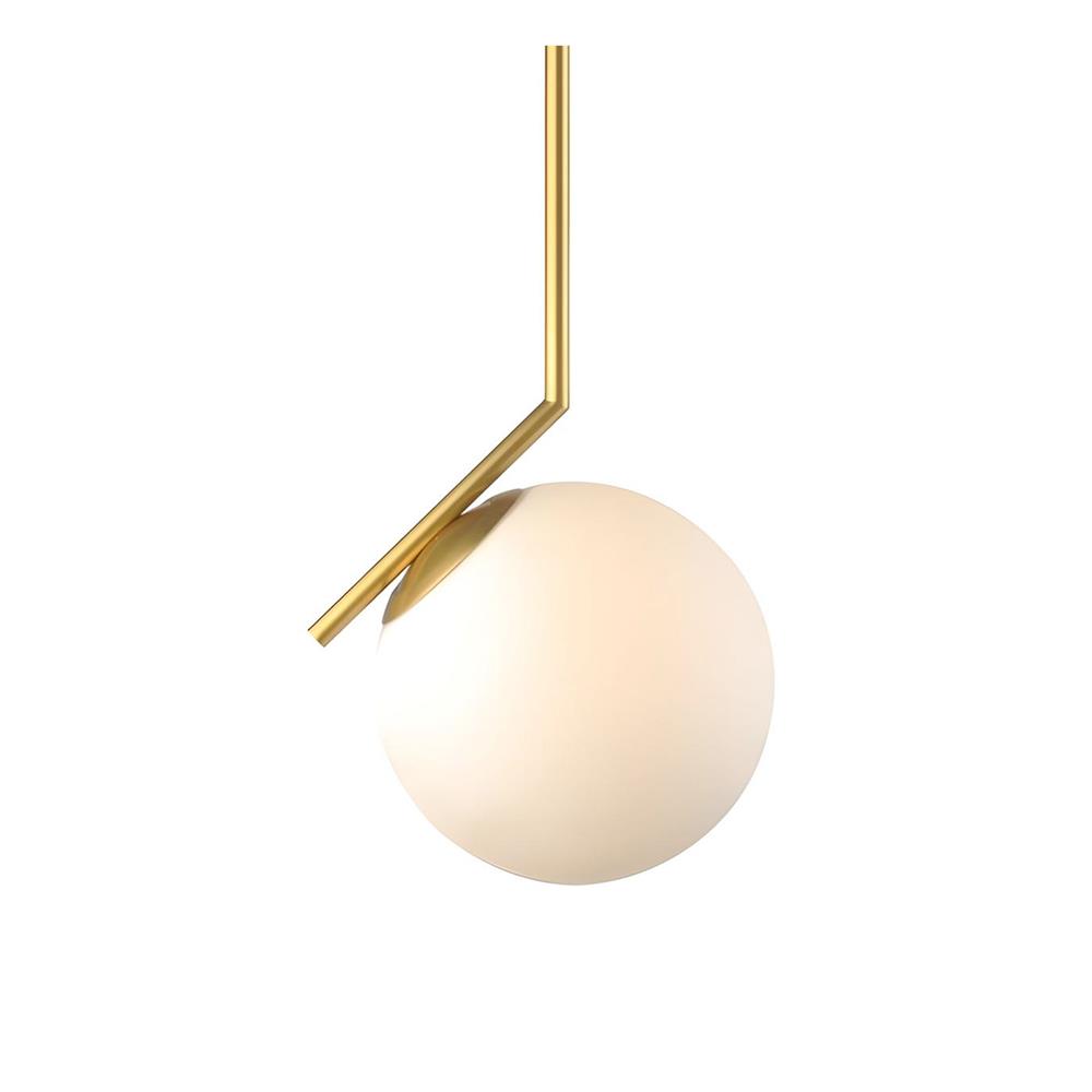 ไฟช่อ L&E 01-02598 สีขาว/ทอง 1 หัว