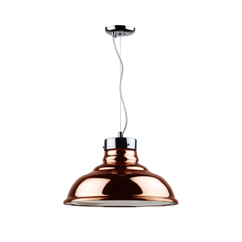 ไฟช่อ L&E 01-02601 สีทองแดง 1 หัว