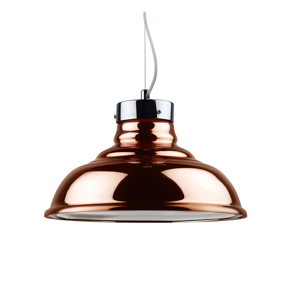 ไฟช่อ L&E 01-02601 สีทองแดง 1 หัว