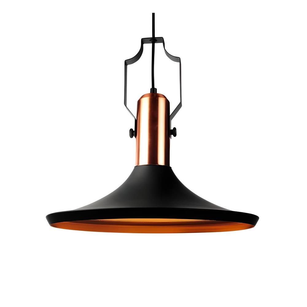 ไฟช่อ L&E 01-02525 สีดำ/ทอง 1 หัว