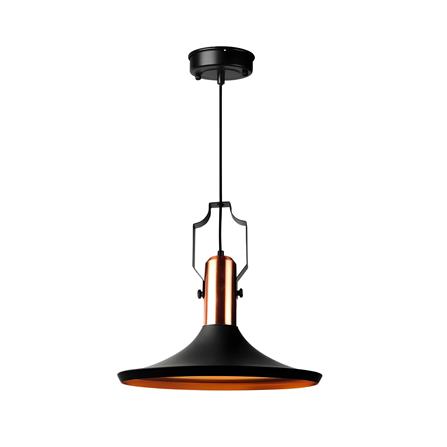 ไฟช่อ L&E 01-02525 สีดำ/ทอง 1 หัว_0