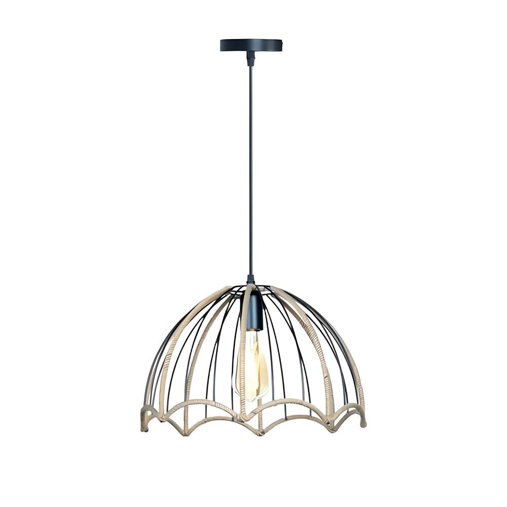 ไฟช่อ LUMAX 01-02982 สีน้ำตาล 1 หัว