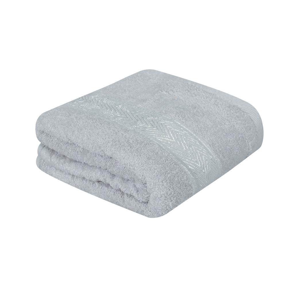 ผ้าขนหนู HOME LIVING STYLE GRETA 27X54 นิ้ว สี GREY_0