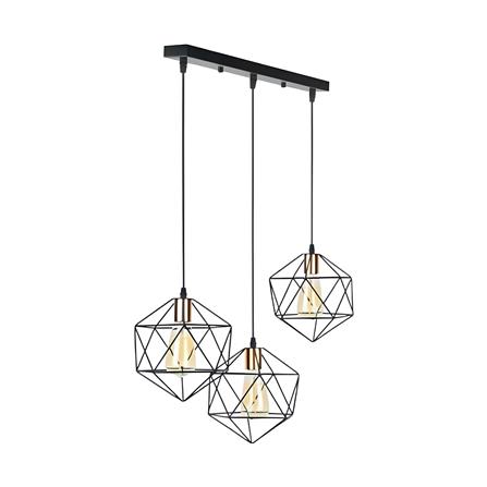 ไฟช่อ LUMAX 01-02889 สีดำ 3 หัว_0