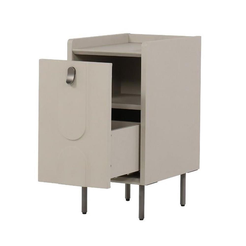 ตู้ข้างเตียง SB FURNITURE LAVIQUE 19225504 30 ซม. สีครีม