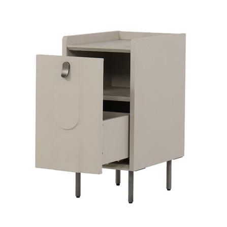 ตู้ข้างเตียง SB FURNITURE LAVIQUE 19225504 30 ซม. สีครีม_2