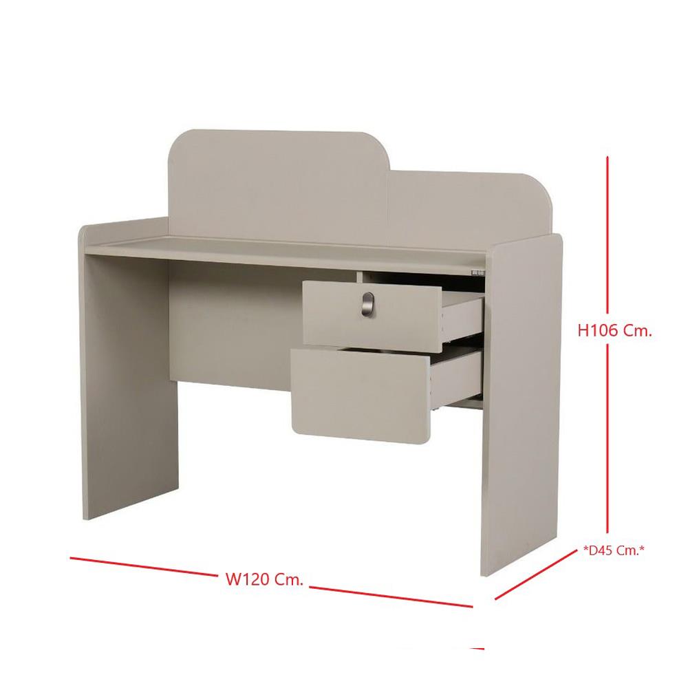 โต๊ะทำงาน SB FURNITURE LAVIQUE 19225507 120 ซม. สีครีม