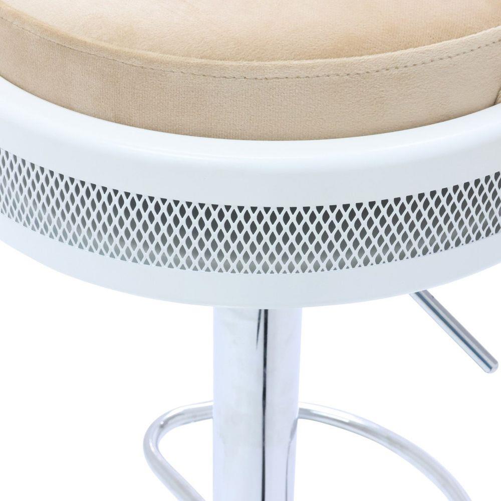 เก้าอี้บาร์ KONCEPT OXFER 19224928 สีครีม