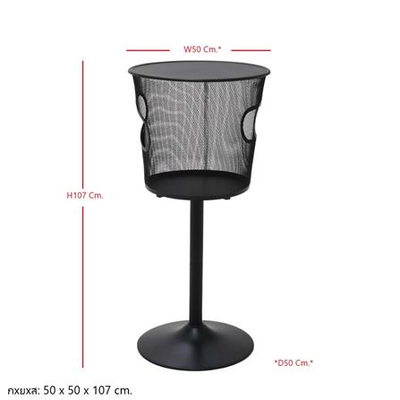 โต๊ะบาร์ KONCEPT OBAY-C45 19224925 สีดำ_7