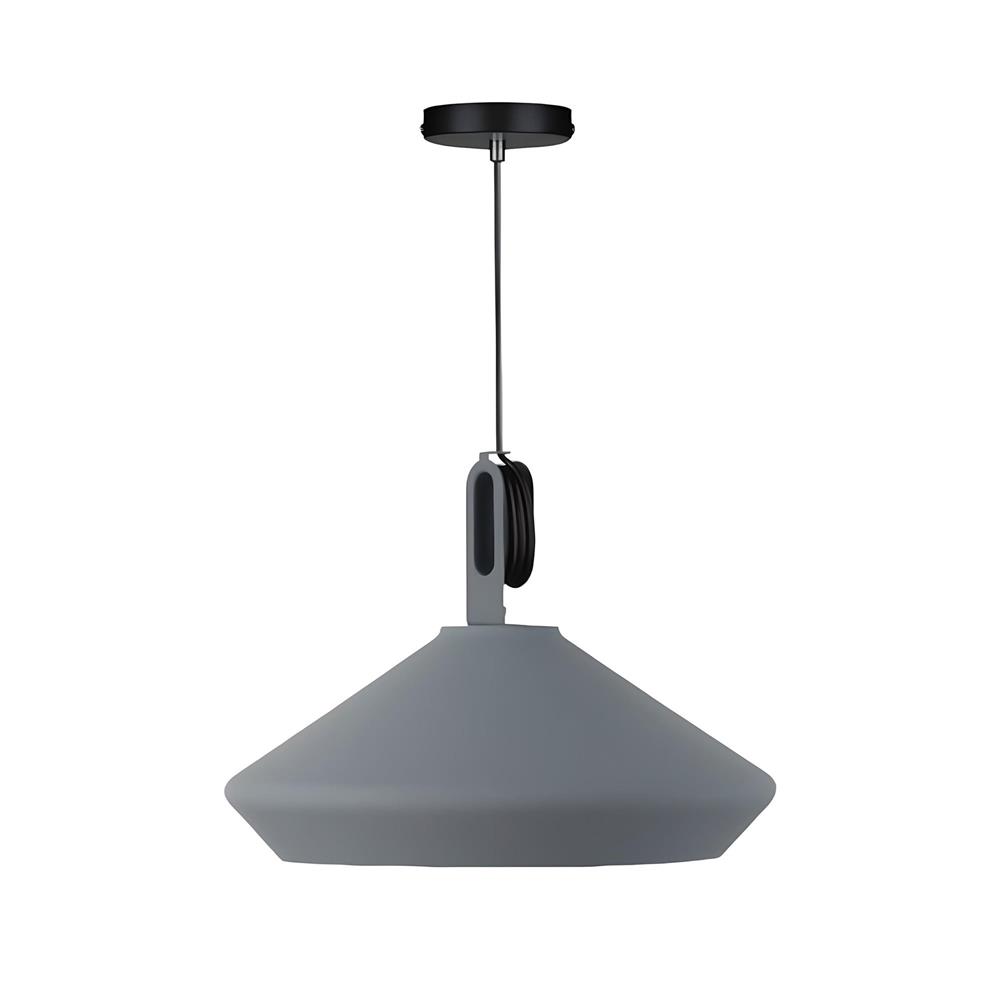 ไฟช่อ L&E 01-02952 สีเทา 1 หัว