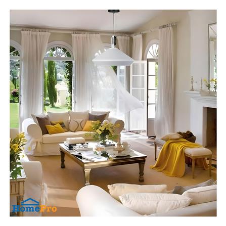 ไฟช่อ L&E 01-02951 สีขาว 1 หัว_2