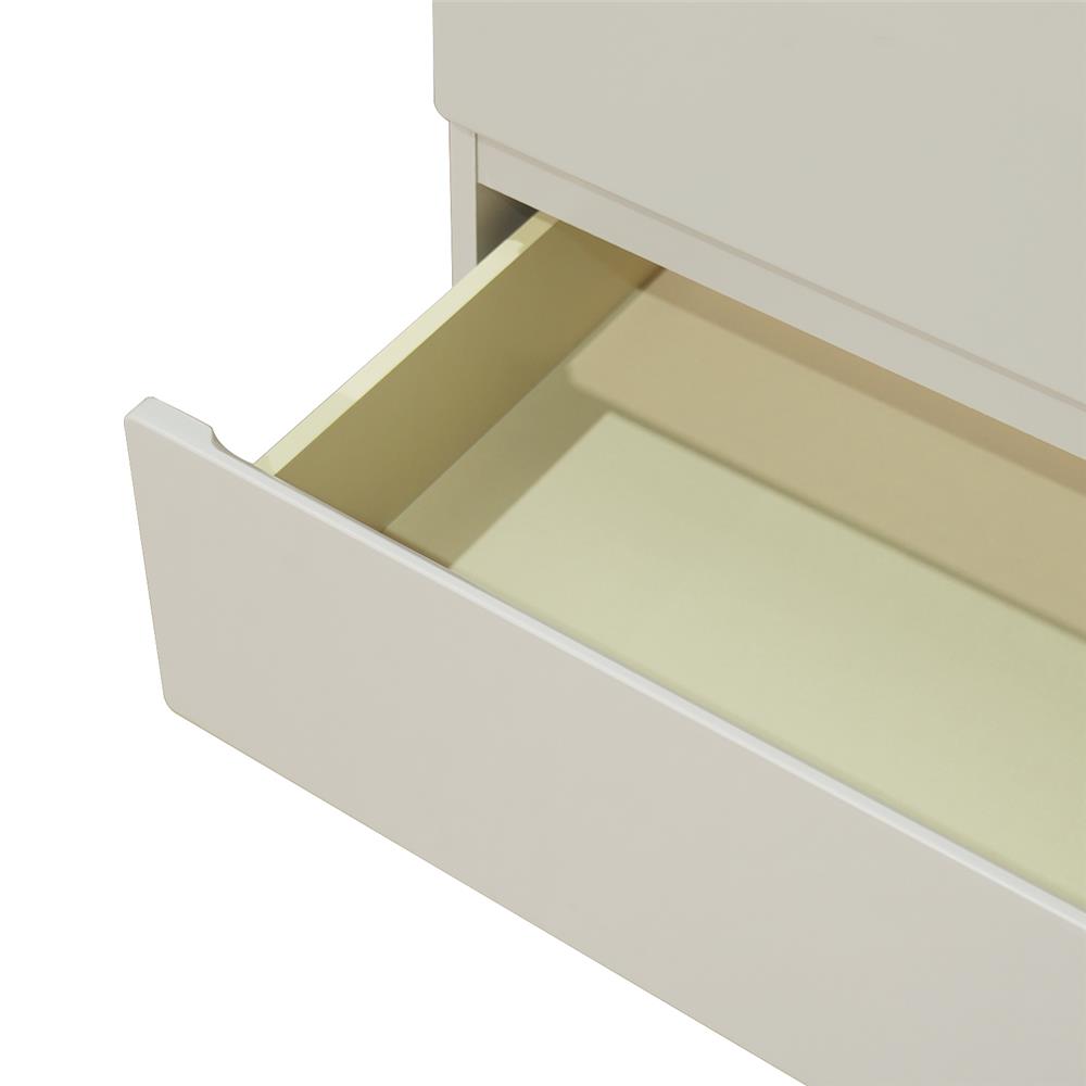 ตู้เสื้อผ้า 4 บานเปิด FURDINI CURVE 160 ซม. สีเทา