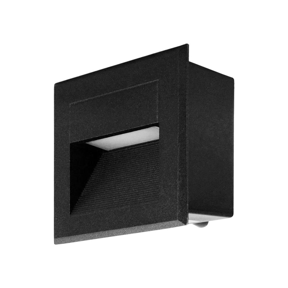 ไฟผนังภายนอก LED L&E 65-A0328 3 วัตต์ WARM WHITE สีดำ