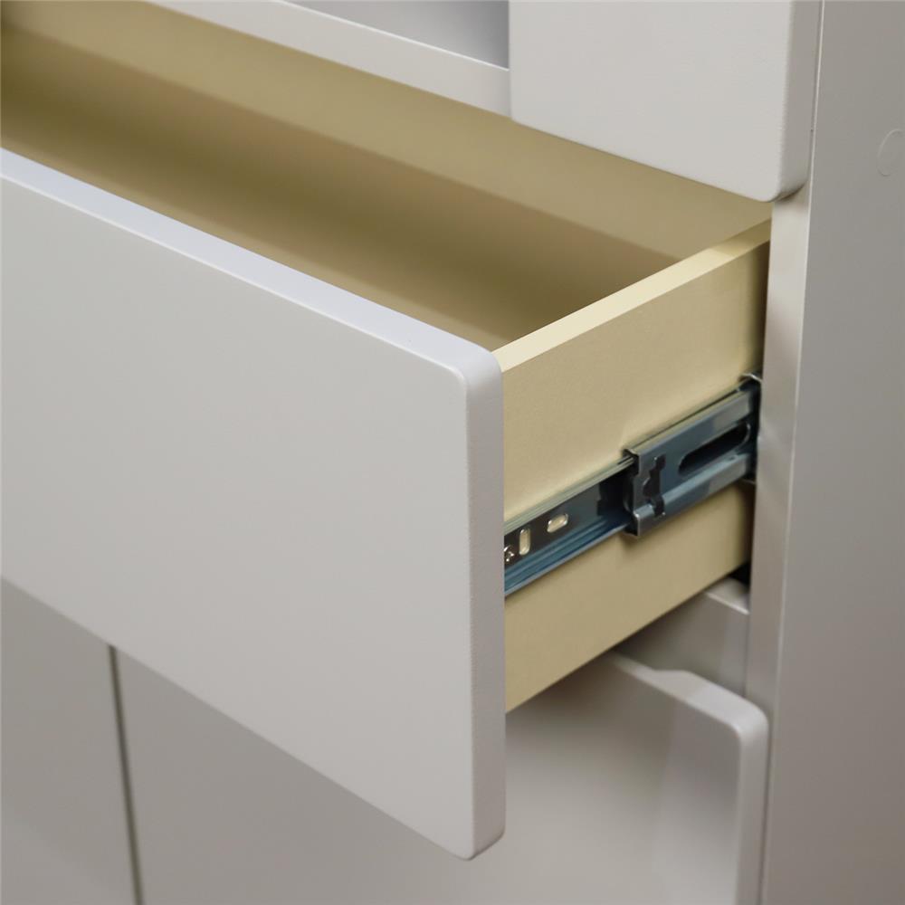 ตู้สูง FURDINI CURVE 80 ซม. สีเทา