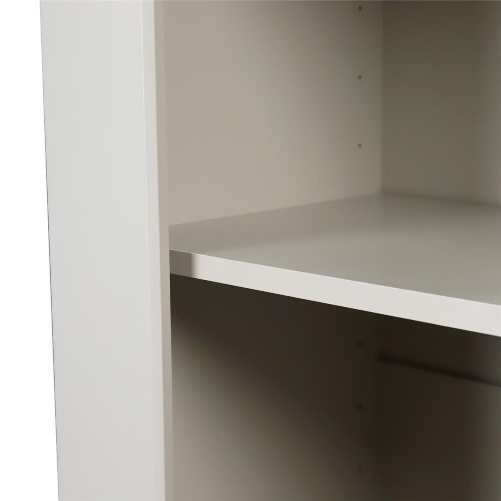 ตู้สูง FURDINI CURVE 80 ซม. สีเทา