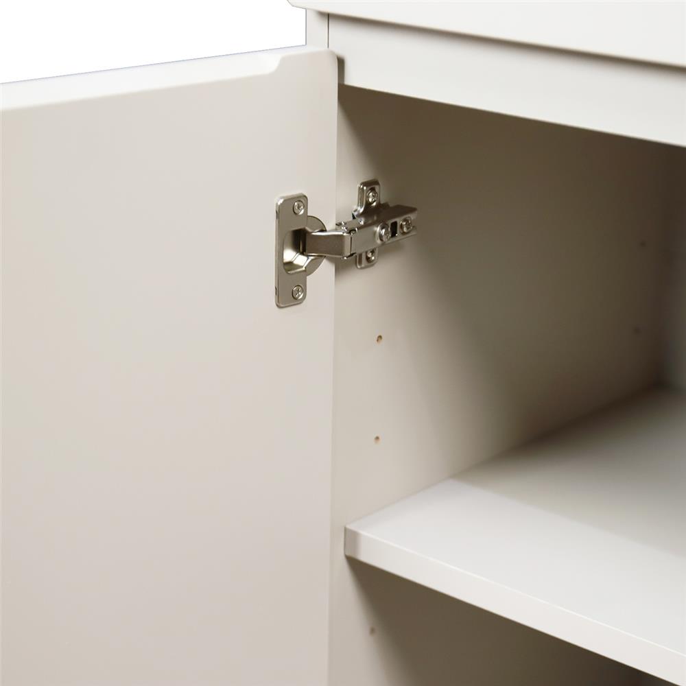 ตู้สูง FURDINI CURVE 80 ซม. สีเทา