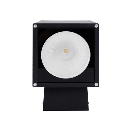 ไฟผนังภายนอก LED L&E 65-A0158 13 วัตต์ WARM WHITE สีดำ_2