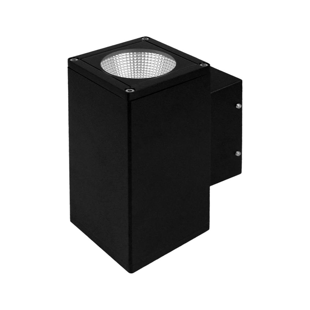 ไฟผนังภายนอก LED L&E 65-A0280 13 วัตต์ WARM WHITE สีดำ