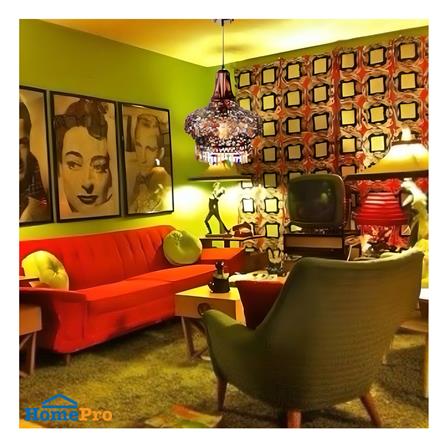 ไฟช่อ LUMAX 01-02468 สีทองแดง 1 หัว_2