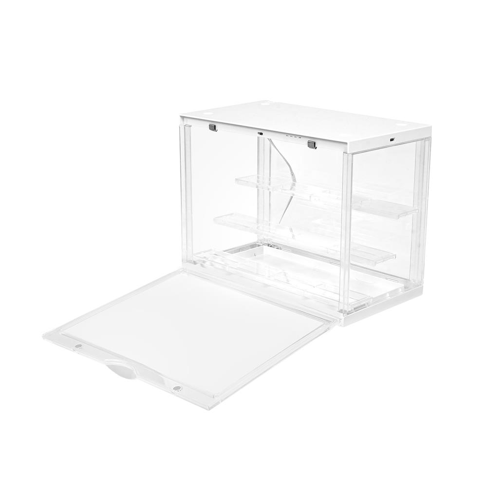 กล่องจัดเก็บโมเดล มีไฟ STACKO PLAY 30x17x23 ซม. สีขาว