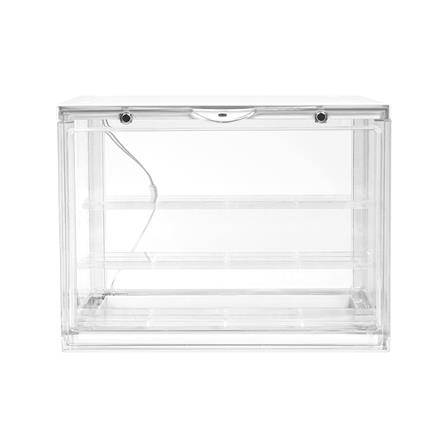 กล่องจัดเก็บโมเดล มีไฟ STACKO PLAY 30x17x23 ซม. สีขาว_2