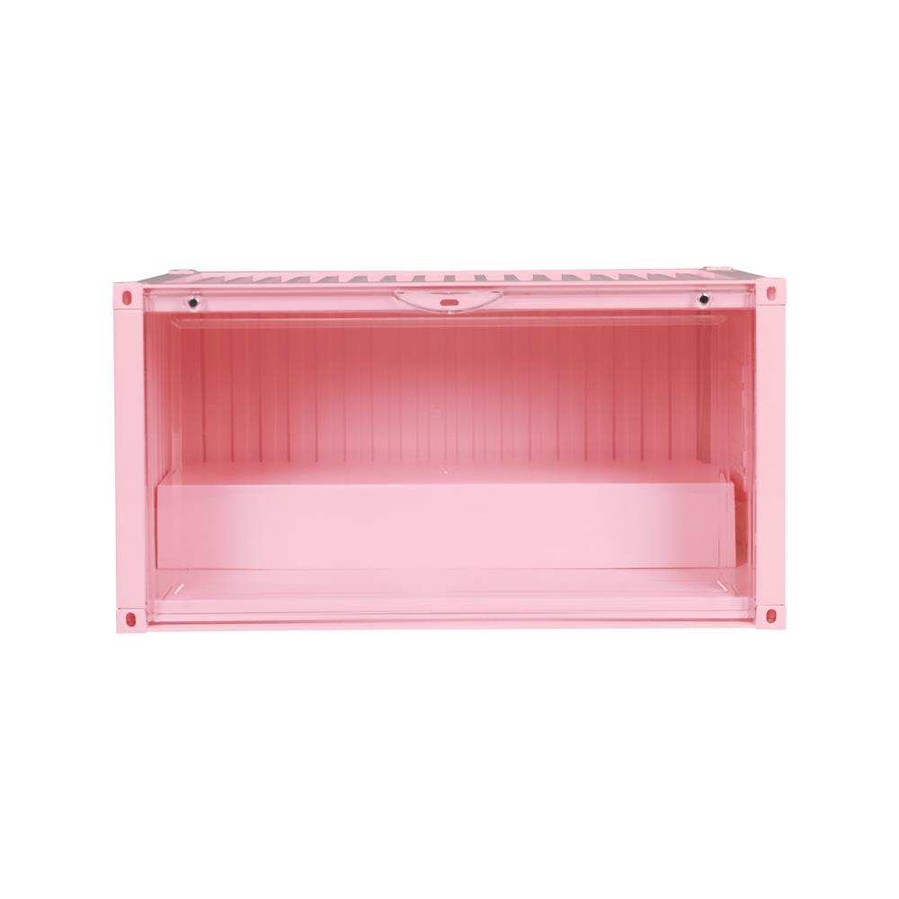 กล่องจัดเก็บโมเดล STACKO PLAY 35.5x19x17.5 ซม. สีชมพู