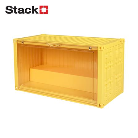 กล่องจัดเก็บโมเดล STACKO PLAY 35.5x19x17.5 ซม. สีเหลือง_0