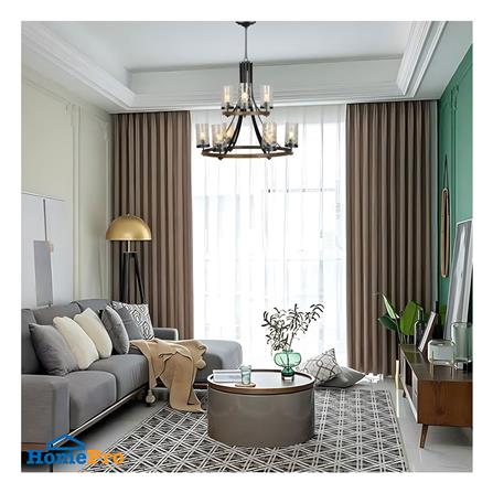 ไฟช่อ LUMAX 01-02967 สีน้ำตาล/ดำ/ใส 9 หัว_2