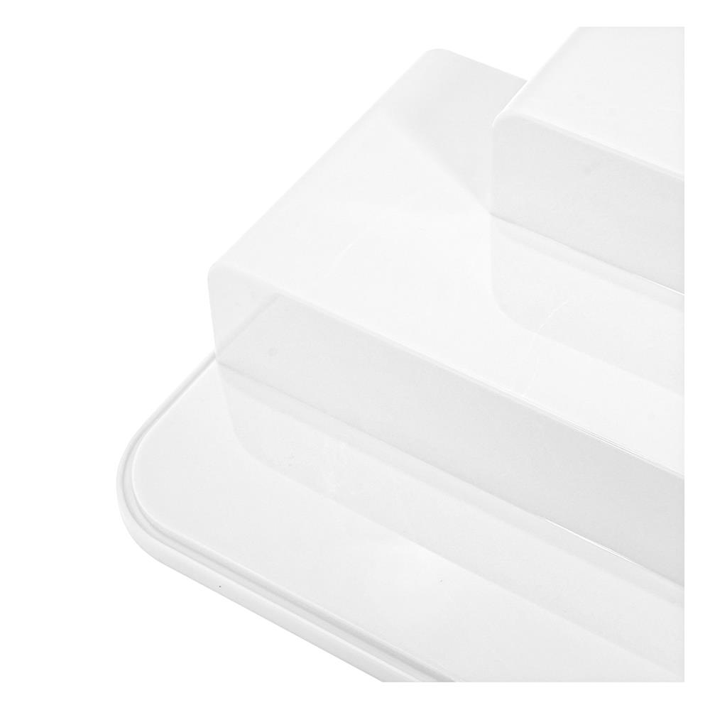 กล่องแท่นวางโชว์โมเดล STACKO PLAY 31x17.5x23 ซม. สีขาว