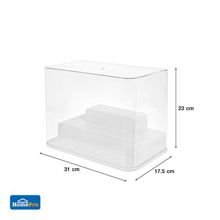 กล่องแท่นวางโชว์โมเดล STACKO PLAY 31x17.5x23 ซม. สีขาว_9