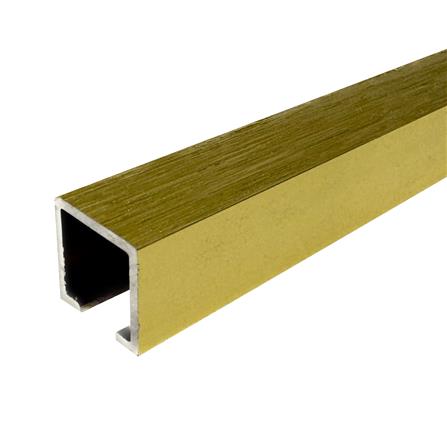 กรุยเชิงอะลูมิเนียม เกเตอร์ 10 มม. 2.1 ม. สีทองปัดลาย_0