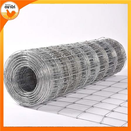 รั้วตาข่าย ตราไก่ ช่องตาถี่ 4X6 นิ้ว 1.2X30 ม._2